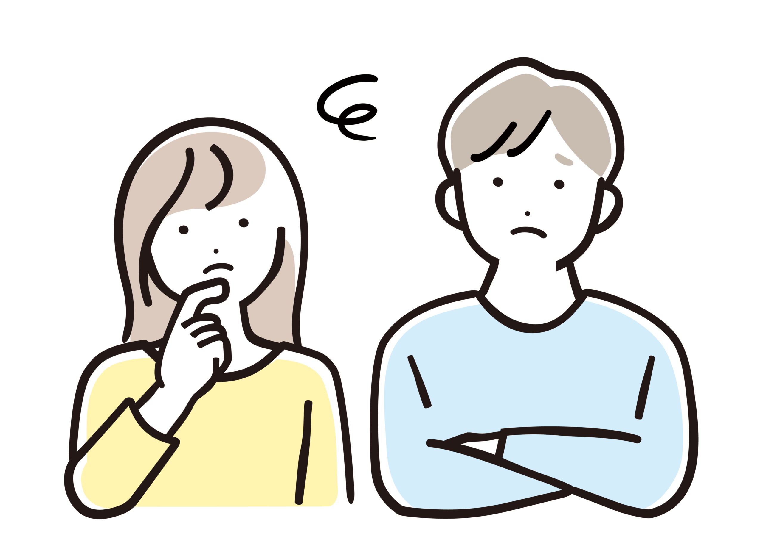 EC運営のお悩みを表すイラスト